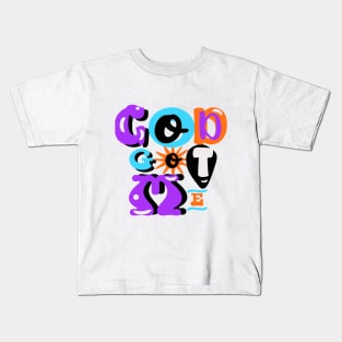 God Got Me Retro Christian Faith Kids T-Shirt